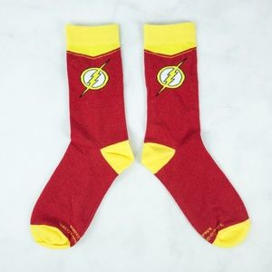 DC Comics CultureFly FLASH SPEED FORCE SOCKS Crew